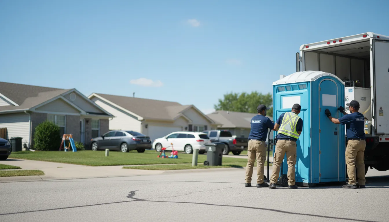 Standard Porta Potty Rentals in Dahlgren, IL near me